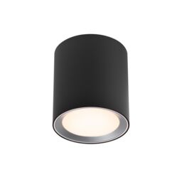 Nordlux Modern Indoor Surface Downlight Black Metal Intergrated LED 3-Level Dimming - Mains Powered, IP44 - thumbnail 2