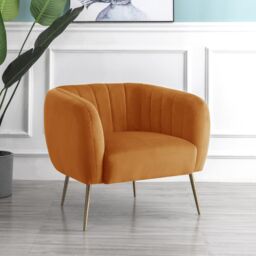 Artemis Home Matilda Accent Chair in Orange - Size: Armchair - thumbnail 1