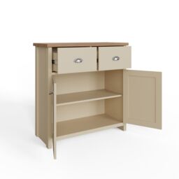 GFW Lancaster Compact Sideboard in Cream - thumbnail 5