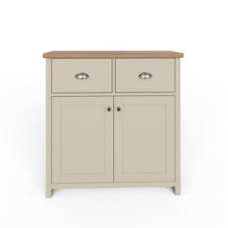GFW Lancaster Compact Sideboard in Cream - thumbnail 4