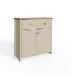 GFW Lancaster Compact Sideboard in Cream - thumbnail 3