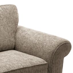 Abakus Direct Ingrid Collection Cuddle Chair in Taupe - thumbnail 5