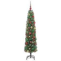 Berkfield Home Artificial Christmas Tree with 300 LEDs with Stand Green 180 cm - thumbnail 3