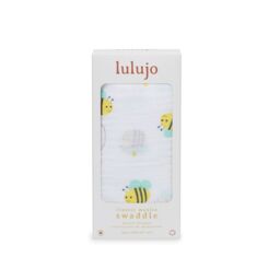 Lulujo Muslin Swaddle - Bumbling Bee