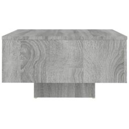Berkfield Home Coffee Table Grey Sonoma 60x60x31.5 cm Engineered Wood - thumbnail 4