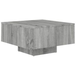 Berkfield Home Coffee Table Grey Sonoma 60x60x31.5 cm Engineered Wood - thumbnail 2