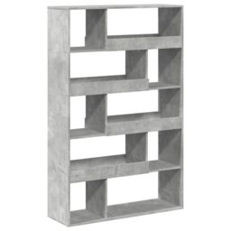 Berkfield Home Room Divider Concrete Grey 100x33x156.5 cm Engineered Wood - thumbnail 2