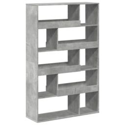Berkfield Home Room Divider Concrete Grey 100x33x156.5 cm Engineered Wood - thumbnail 6