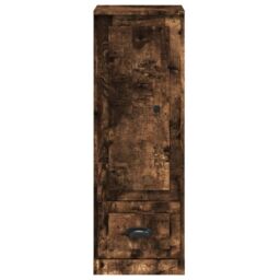 Berkfield Home Highboard Smoked Oak 36x35.5x103.5 cm Engineered Wood in Brown - thumbnail 5