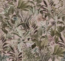 Superfresco Easy Funky Jungle Blush Print To Order 3m x 2.8m Mural in Pink - thumbnail 2