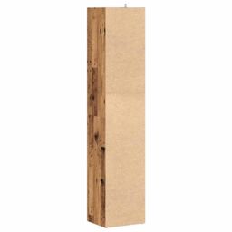 Berkfield Home Book Cabinet Old Wood 36x30x171 cm Engineered Wood in Brown - Size: 36 x 30 x 171 cm - thumbnail 6