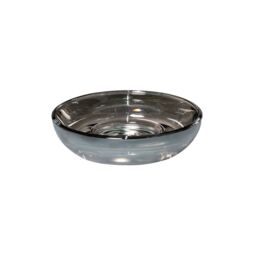 Showerdrape Ombre Smoked Glass Collection Soap Dish in Clear - thumbnail 2
