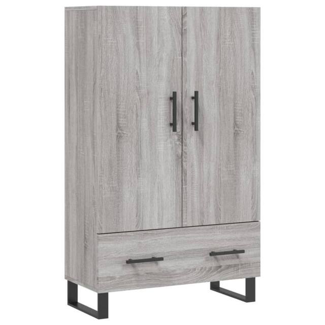 Berkfield Home Highboard Grey Sonoma 69.5x31x115 cm Engineered Wood - image 1
