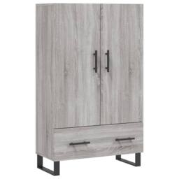Berkfield Home Highboard Grey Sonoma 69.5x31x115 cm Engineered Wood