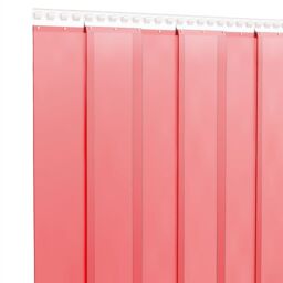 Berkfield Home Door Curtain Red 200 mmx1.6 mm 25 m PVC - thumbnail 3
