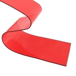 Berkfield Home Door Curtain Red 200 mmx1.6 mm 25 m PVC - thumbnail 6
