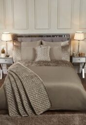 New Edge Blinds Elysium Duvet Set in Brown - Size: Super King - thumbnail 2