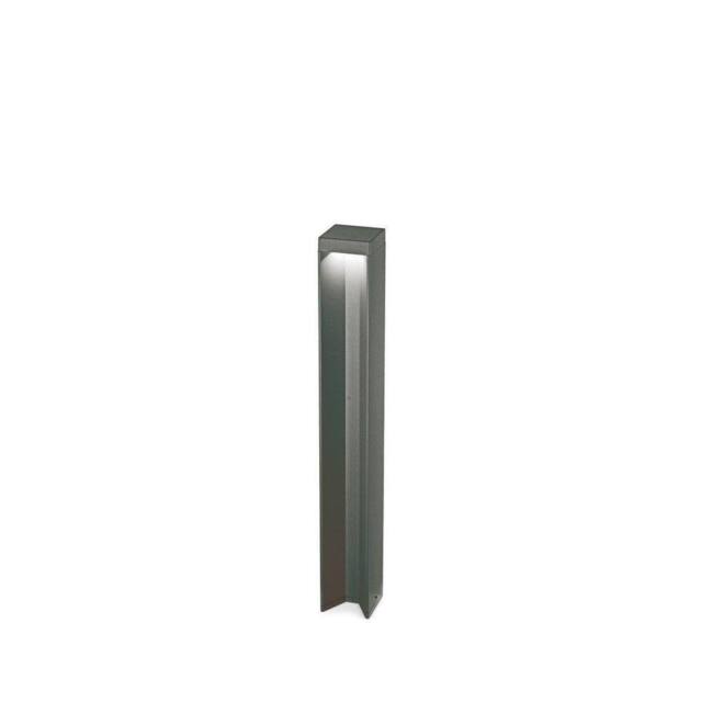 Netlighting KURT LED Outdoor Bollard Anthracite 3000K IP54 NonDim in Black