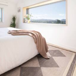 Kukoon Machine Washable Natural Jute Blend Harlequin Beige Area Rug - Size: 80 cm x 150 cm - thumbnail 5