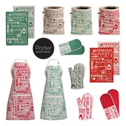 Orsina Vegetable Bag In Grey & Natural, Breathable Cotton Storage Sack With Drawstring Closure, Stylish And in Green - thumbnail 2