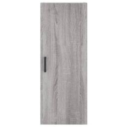 Berkfield Home Highboard Grey Sonoma 34.5x34x180 cm Engineered Wood - thumbnail 6