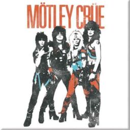 Motley Crue Vintage World Tour Fridge Magnet in White - thumbnail 2