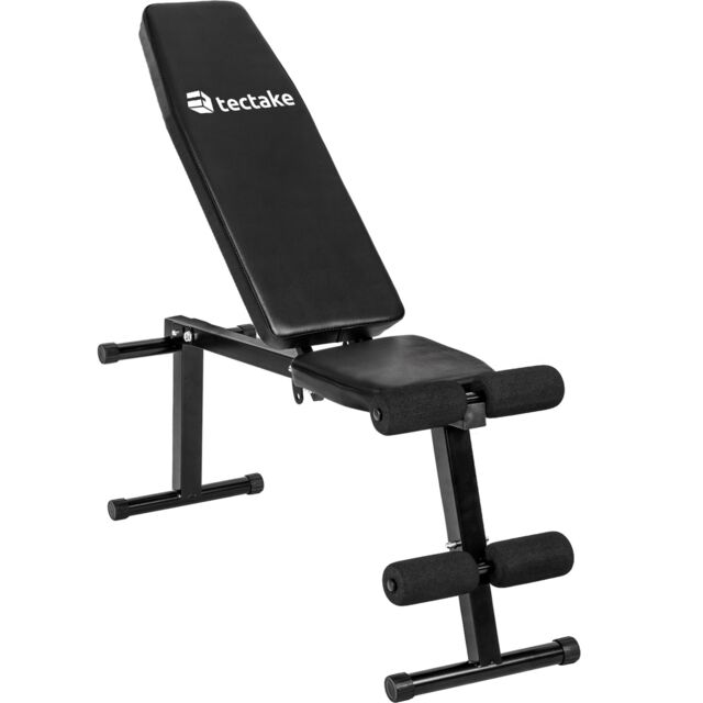 tectake Weight Bench in Black - image 1