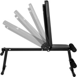 tectake Weight Bench in Black - thumbnail 3