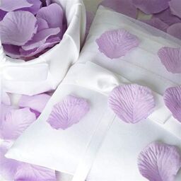 Shatchi 1000pcs Light Purple Silk Rose Petals Wedding Mothers Day Wedding Confetti Anniversary Table Decorations - thumbnail 4