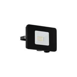 Loops IP65 Outdoor Wall Flood Light Black Adjustable 10W Built in LED Porch Lamp