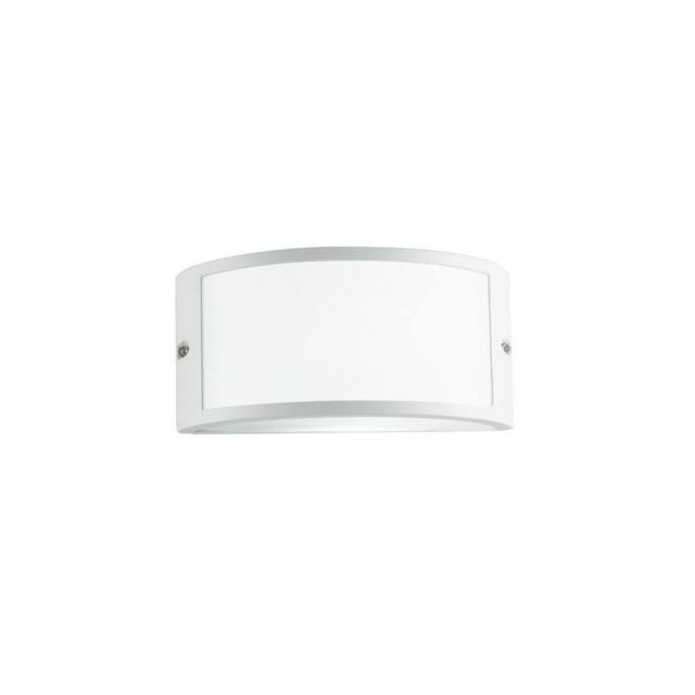 Netlighting AUSTIN Outdoor Flush Wall Light White IP54 25x13x12cm - Size: 25 x 13 x 12 cm