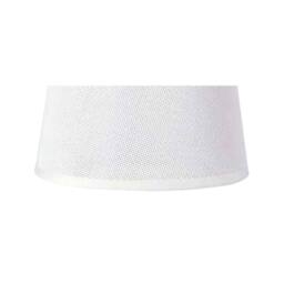 Netlighting Habana White Round Shade 210 240mm x 165mm Suitable for Table Lamps - thumbnail 3