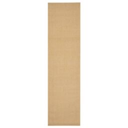 Berkfield Home Rug Natural Sisal 66x250 cm in Brown - Size: 100 cm diameter - thumbnail 2