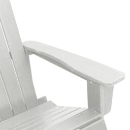 Berkfield Home Adirondack Rocking Chair White 73.5x92x90 cm HDPE - thumbnail 7
