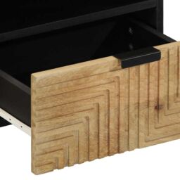 Berkfield Home Coffee Table Brown 80x54x40 cm Solid Wood Mango - Size: 80 x 54 x 40 cm - thumbnail 7