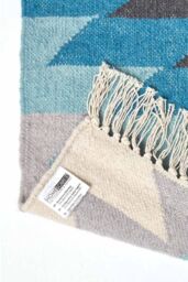 Homescapes Helsinki Handwoven Geometric Pattern Kilim Wool Rug - Size: 160 cm x 230 cm - thumbnail 5