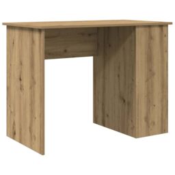 Berkfield Home Desk Artisan Oak 100x55x75 cm Engineered Wood in Brown - Size: 100 x 55 x 75 cm - thumbnail 2