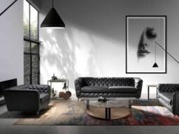 Angel Cerda Minibar Trolley Polished Steel & Walnut Veneer in Brown - thumbnail 4