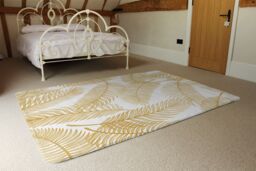 Benjamin Tate Design Golden Leaves Rug in Natural - Size: Large - thumbnail 3
