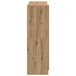 Berkfield Home Durable 3 Piece Kitchen Cabinet Set Artisian Oak Engineered Wood in Brown - thumbnail 8