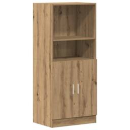 Berkfield Home Durable 3 Piece Kitchen Cabinet Set Artisian Oak Engineered Wood in Brown - thumbnail 7