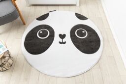 RugsX Petit Rug in White - Size: 160 cm diameter - thumbnail 5