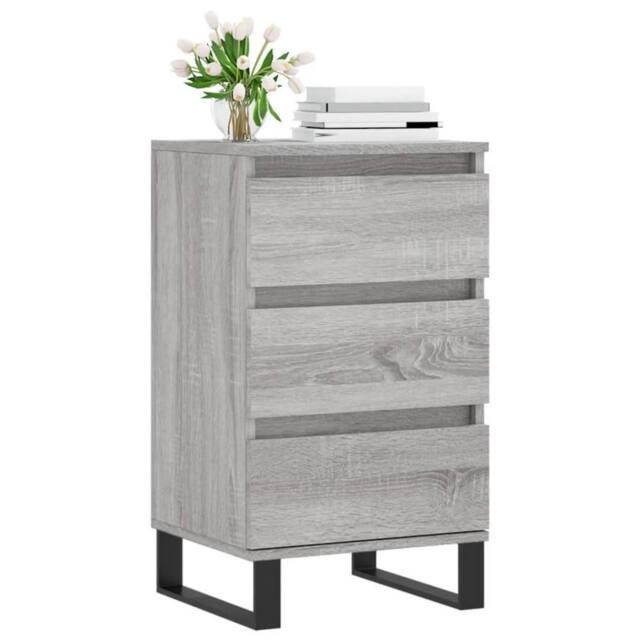 Berkfield Home Sideboard Grey Sonoma 40x35x70 cm Engineered Wood - Size: 40 x 35 x 70 cm - image 1