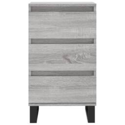 Berkfield Home Sideboard Grey Sonoma 40x35x70 cm Engineered Wood - Size: 40 x 35 x 70 cm - thumbnail 5