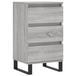 Berkfield Home Sideboard Grey Sonoma 40x35x70 cm Engineered Wood - Size: 40 x 35 x 70 cm - thumbnail 3