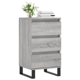 Berkfield Home Sideboard Grey Sonoma 40x35x70 cm Engineered Wood - Size: 40 x 35 x 70 cm - thumbnail 1