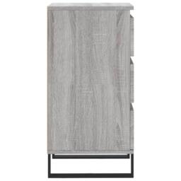 Berkfield Home Sideboard Grey Sonoma 40x35x70 cm Engineered Wood - Size: 40 x 35 x 70 cm - thumbnail 7