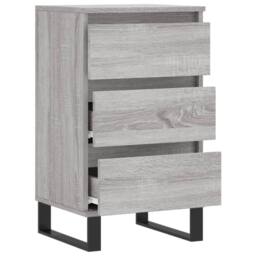 Berkfield Home Sideboard Grey Sonoma 40x35x70 cm Engineered Wood - Size: 40 x 35 x 70 cm - thumbnail 6