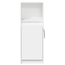 Berkfield Home Sideboard with LED White 38x34x100 cm Engineered Wood - Size: 38 x 34 x 100 cm - thumbnail 6