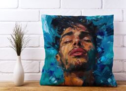 Warren Reed - Designer Vivid Serenity Cushions - Size: 33 cm x 48 cm - thumbnail 2
